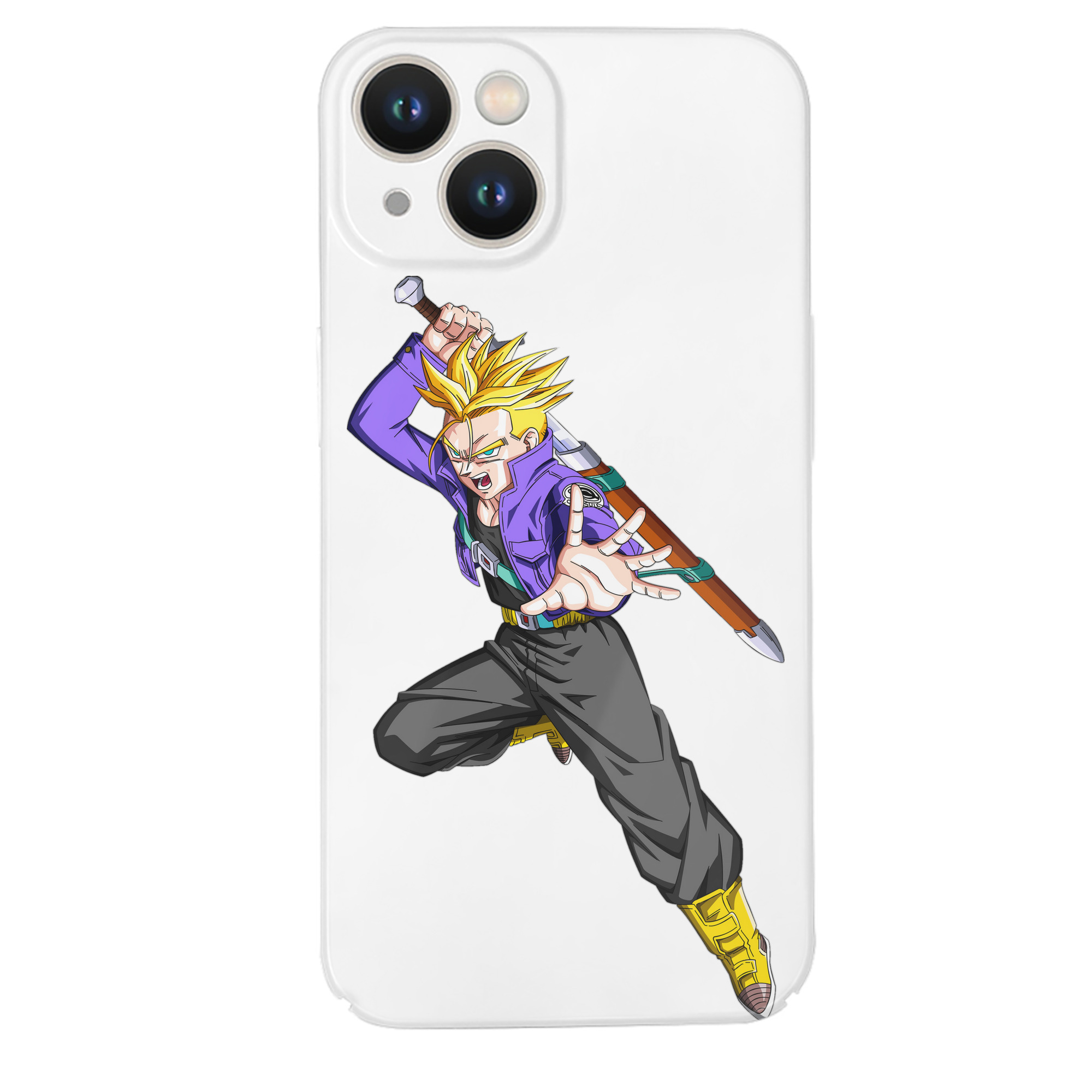 （画像用） ドラゴンボール トランクス（Torankusu）DRAGON BALL Trunks 【iPhone 14シリーズ対応】ハードケース